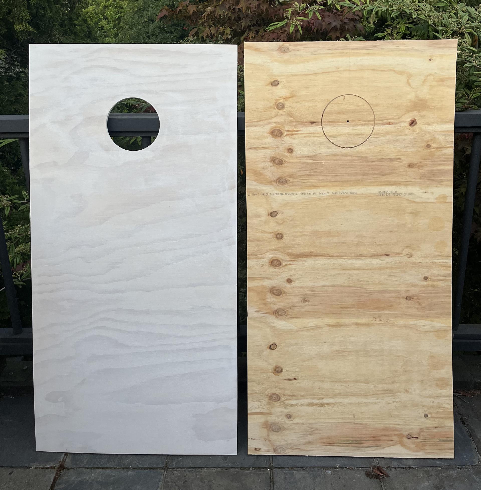 Custom painted building design